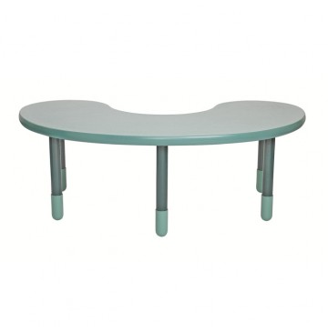 Angeles BaseLine Teacher / Kidney Table – Teal Green  with 20″ Legs & FREE SHIPPING - angels-kidney-table-teal-gr-360x365.jpg